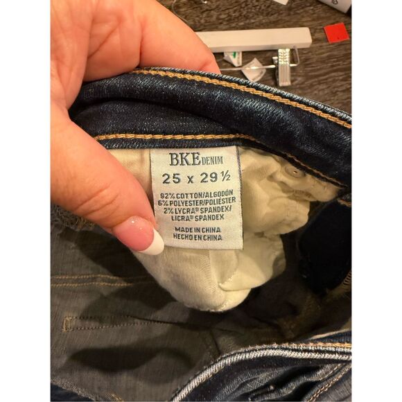 BKE Payton Whiskered Mid-Rise Bootcut Jeans sz 25 EUC - Picture 8 of 8